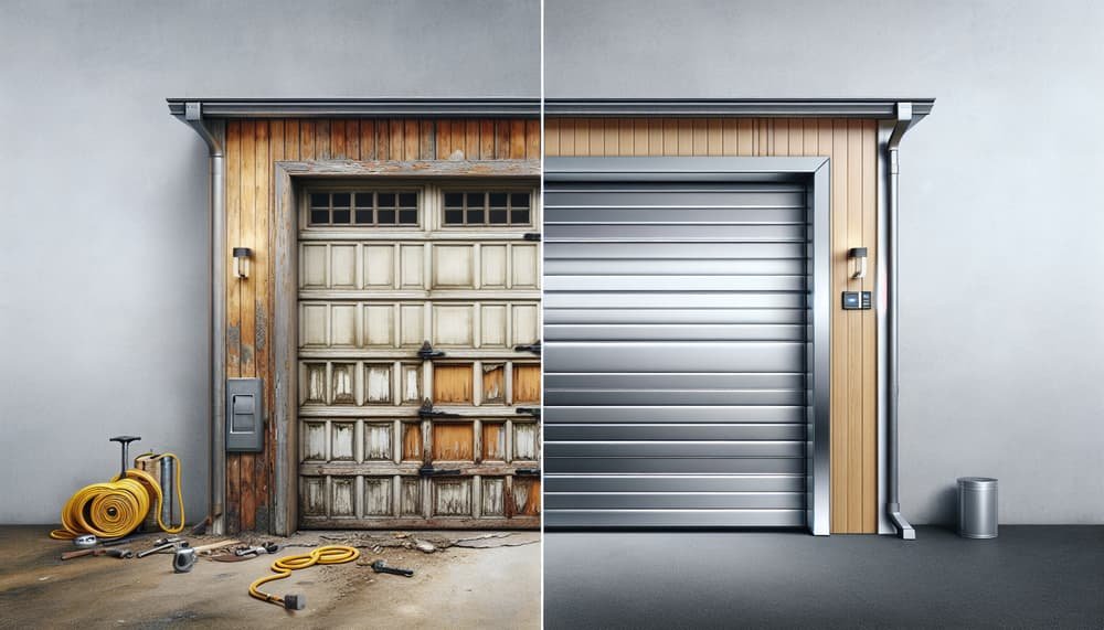 Garage door work in Dracut