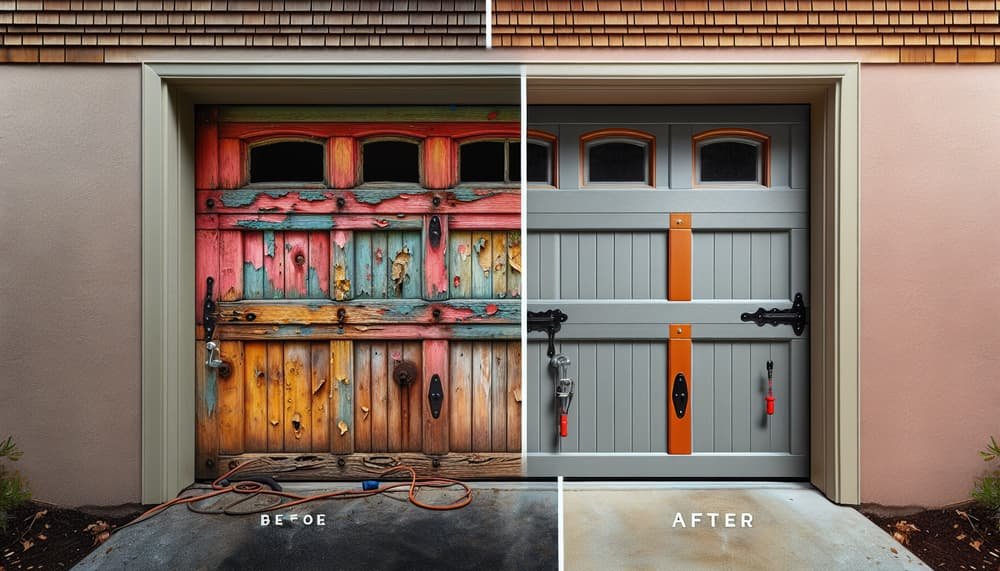 Garage door work in Sandown