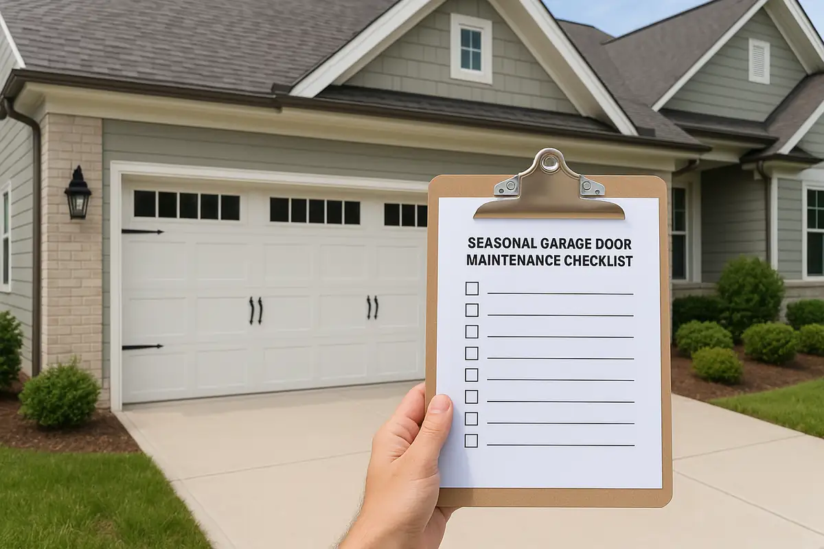 Seasonal Garage Door Maintenance Checklist for Methuen, MA - Sandia Garage Door Repair
