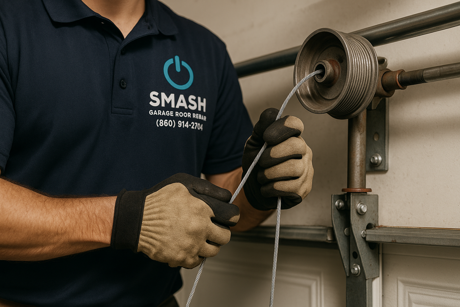 Garage Door Cable Repair in North Reading
