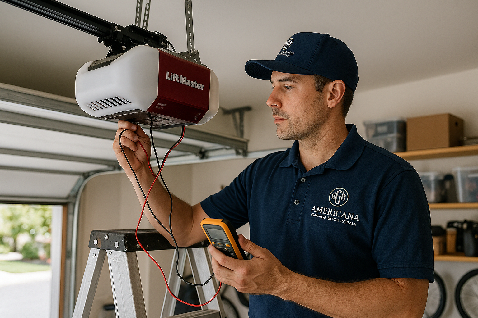Garage Door Opener Repair in Seabrook