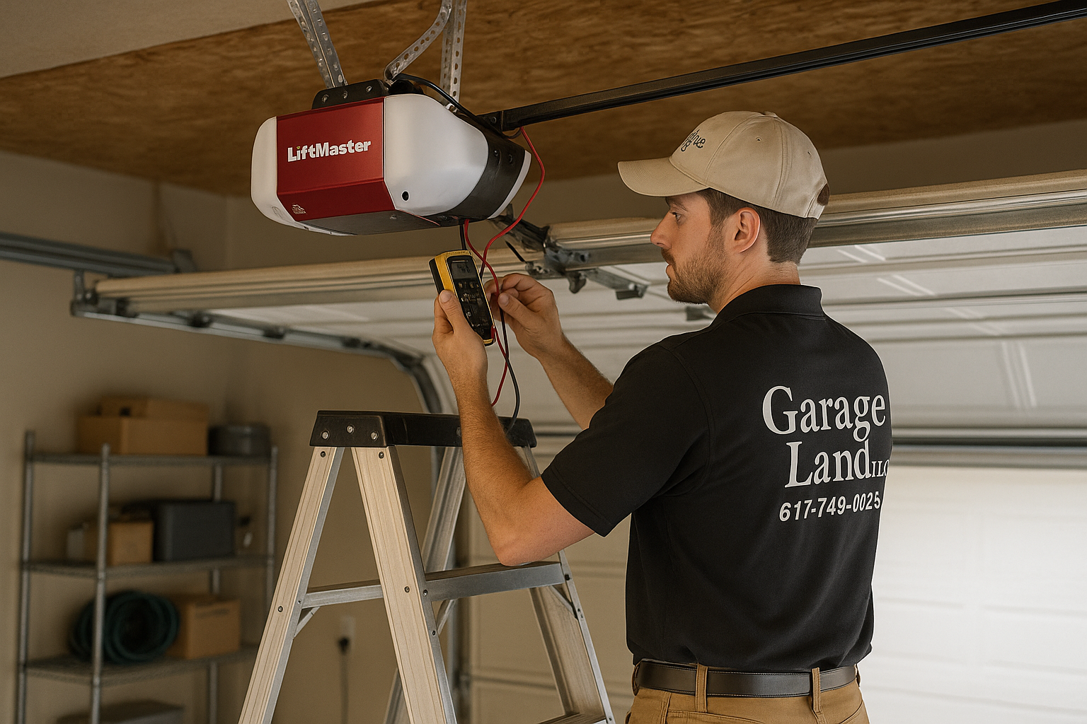 Garage Door Opener Repair in Peabody