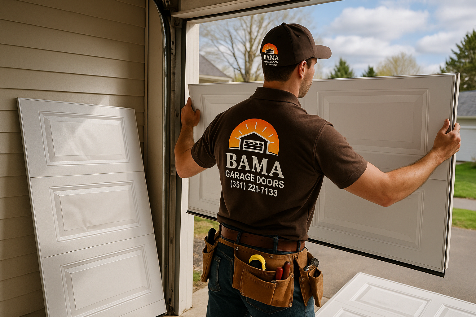 Garage Door Panel Replacement in Chester