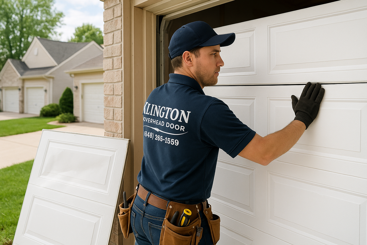 Garage Door Panel Replacement in Ipswich