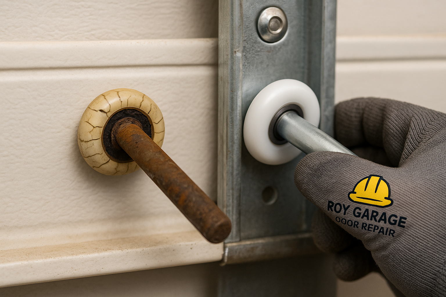 Garage Door Roller Replacement in Danvers