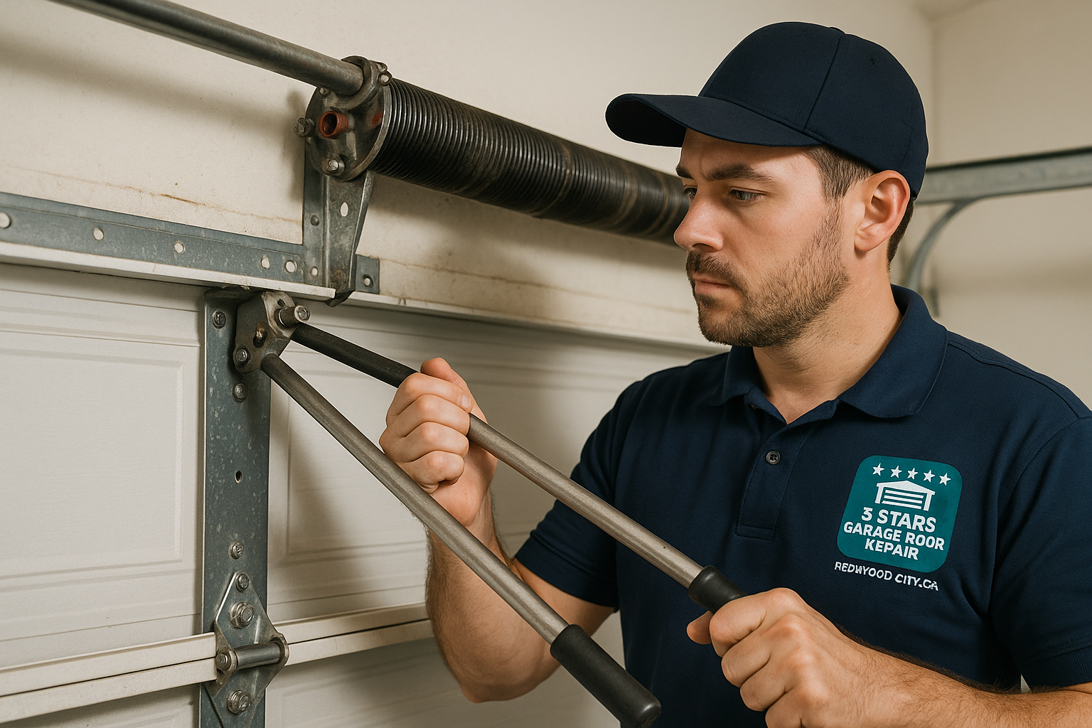 Garage Door Spring Repair in Tewksbury