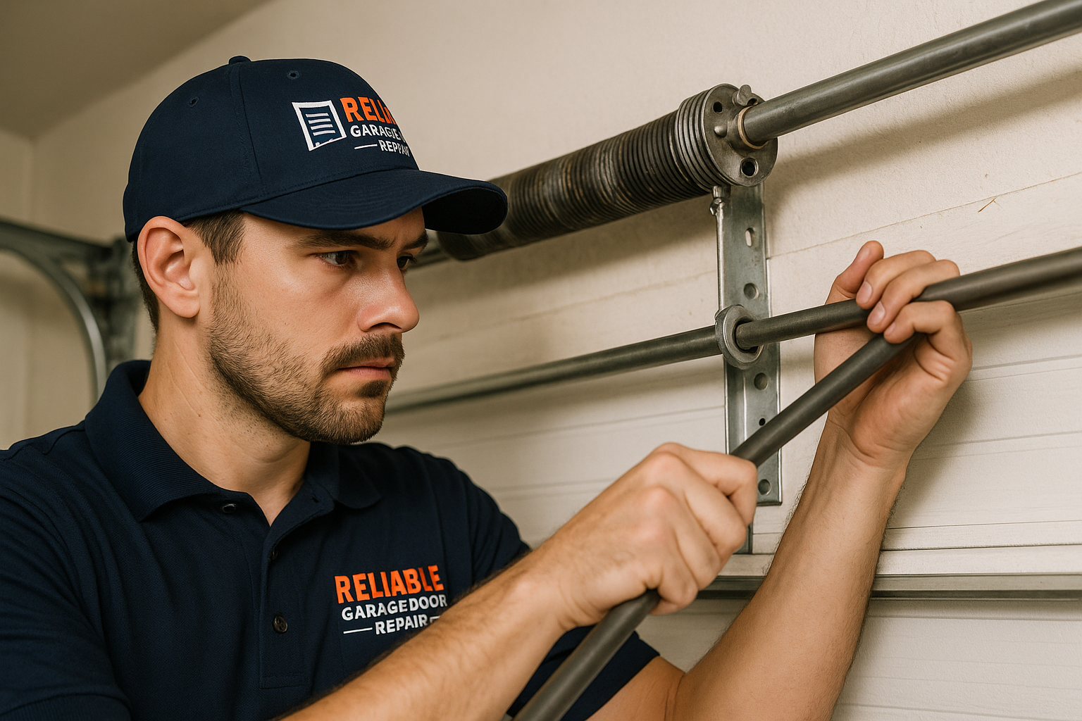 Garage Door Spring Repair in Boxford