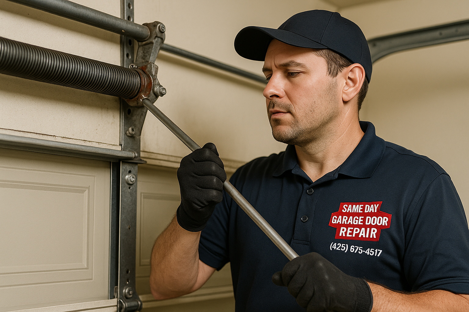 Garage Door Spring Repair in Ipswich
