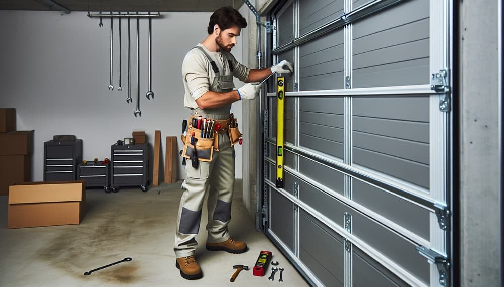 Our professional garage door repair process